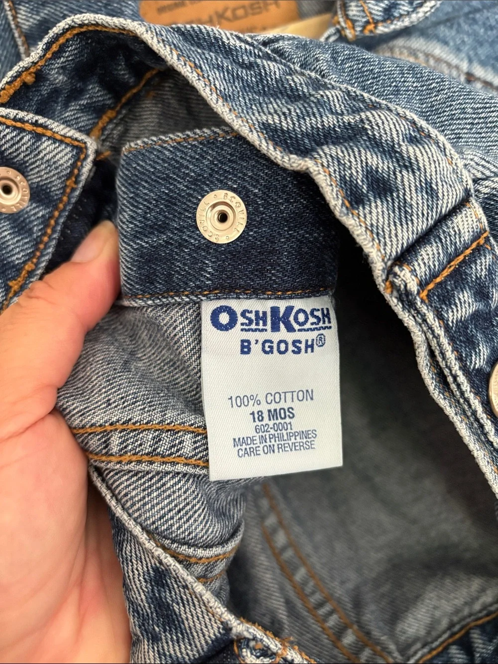 Vintage Oshkosh B’Gosh toddler denim jacket